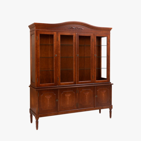 Empire hopeakaappi, väri mahonki.