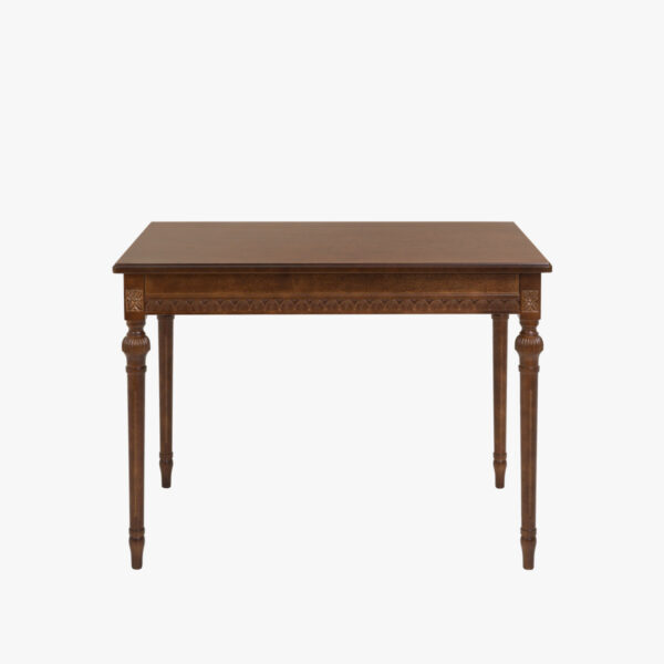 Kustavilainen sohvapöytä, väri amerikanpähkinä.