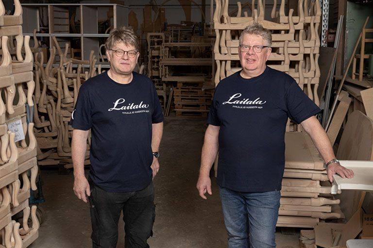 Esko Laitala ja Hannu Laitala