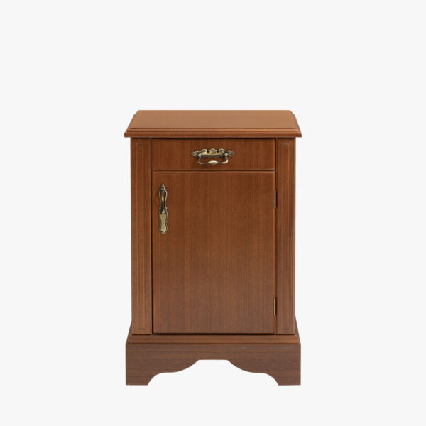Biedermeier yöpöytä, väri kultatammi.